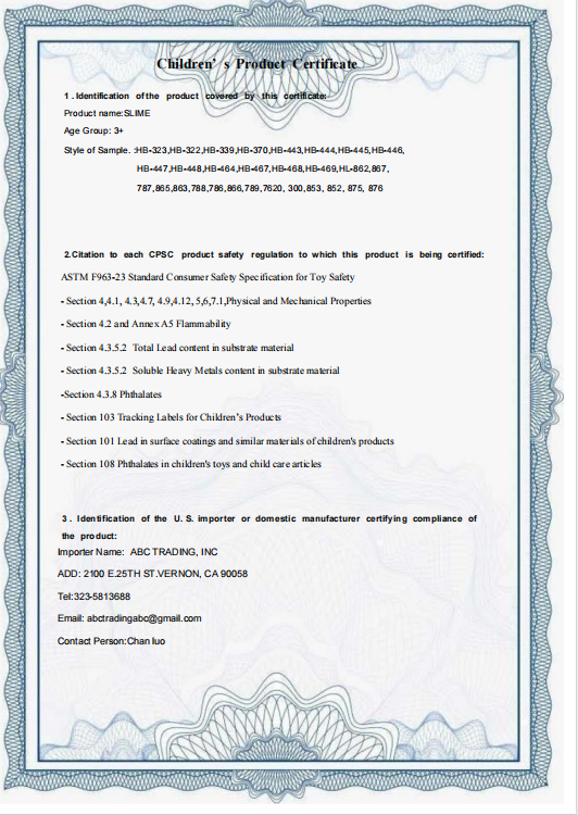 Certificate 3