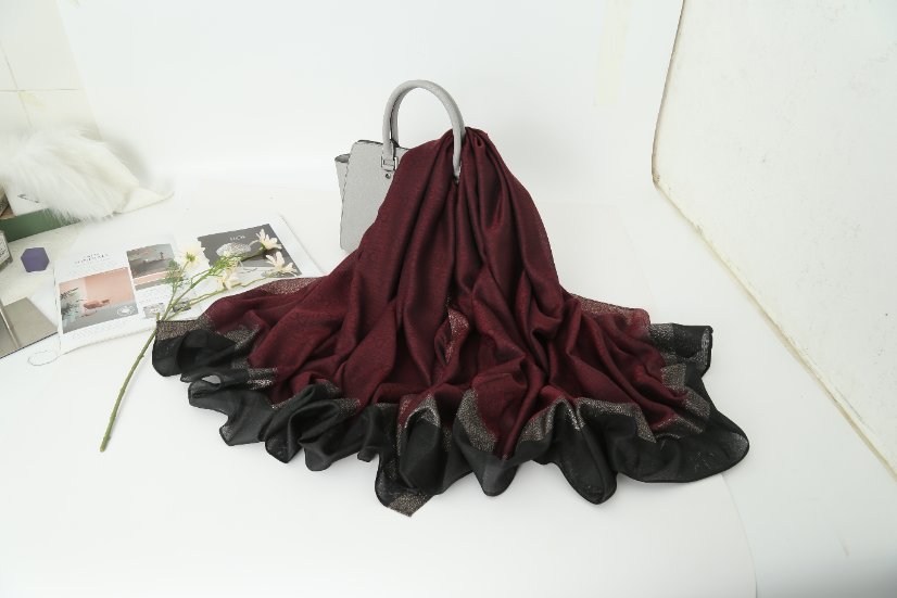 Large Square Scarves 140 x 140cm Large Jacquard Square Scarf, Headscarf and Shawl