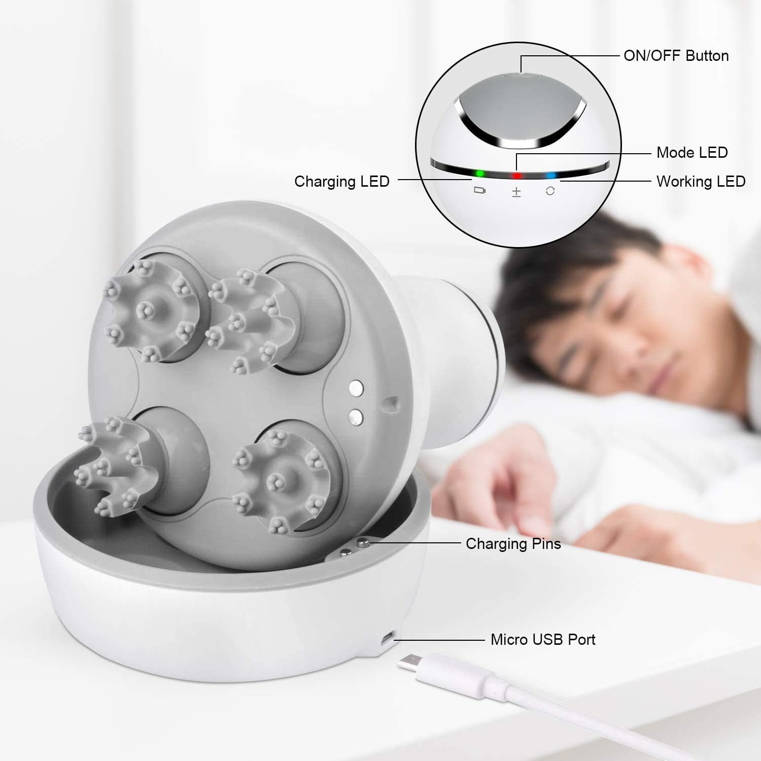 Head Massager  Hair Scalp Massager