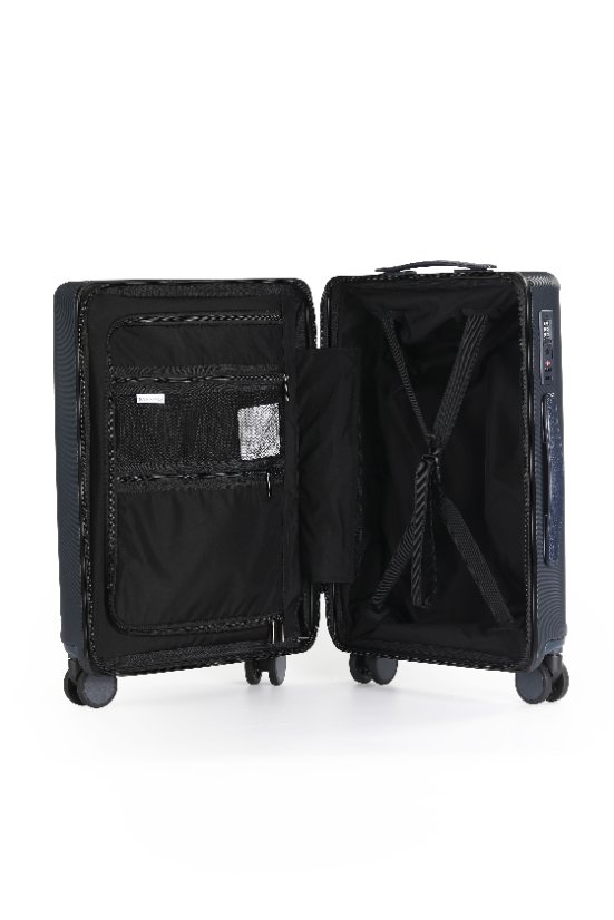 PC Material PC 922 Diagonal‑grain shell with black aluminum frame