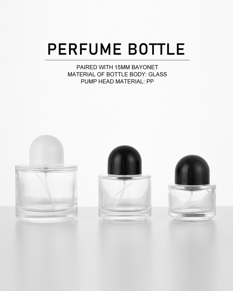 frasco de perfume 30ml / 50ml / 100ml Multi-Size Cute & Chunky Perfume Bottle