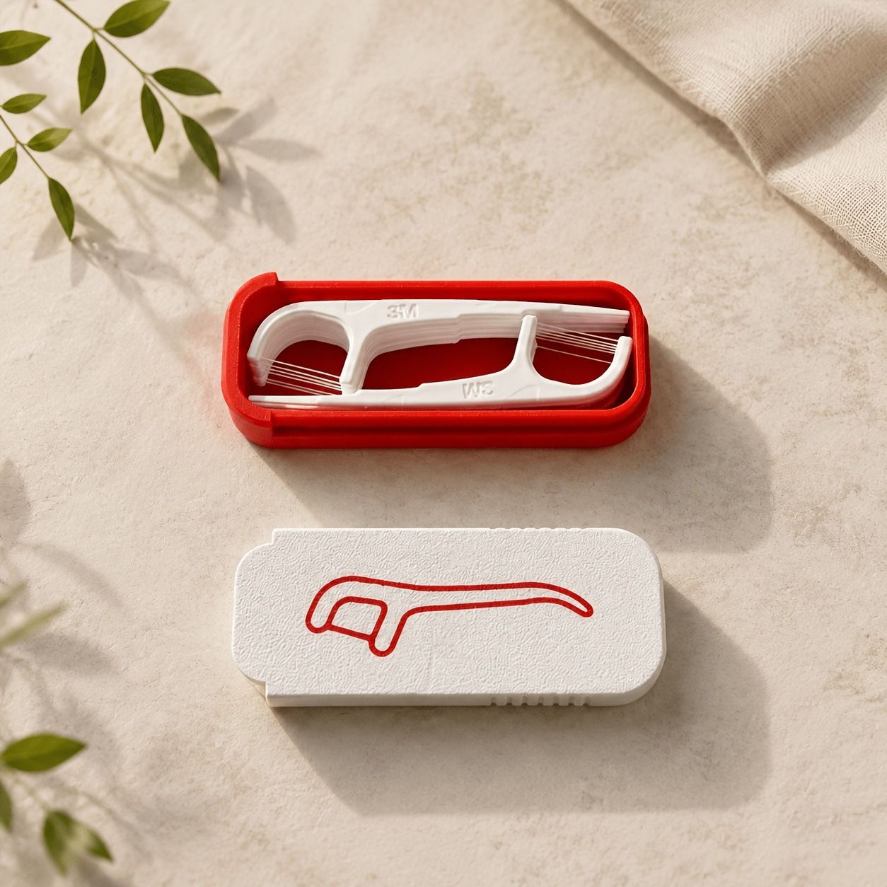 household tools Portable dental floss storage box