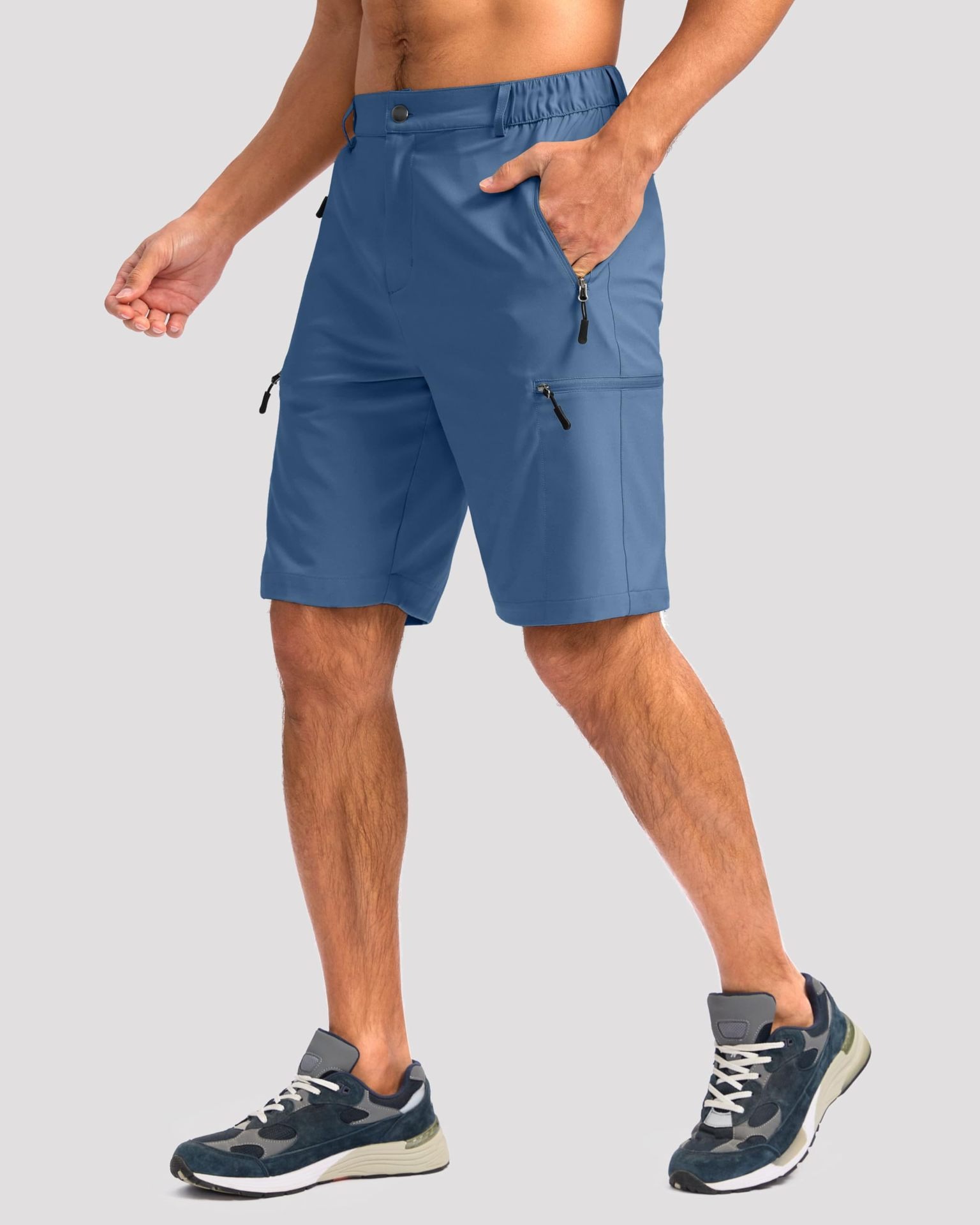 men cargo short High Quality Outdoor Shorts Men Quick Dry Water Resistant Lightweight Hiking Cargo Shorts for Fishing Travelling
