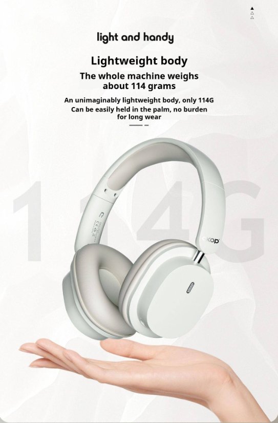 Over-Ear Headphones KP-H105 Wireless Bluetooth Headphones