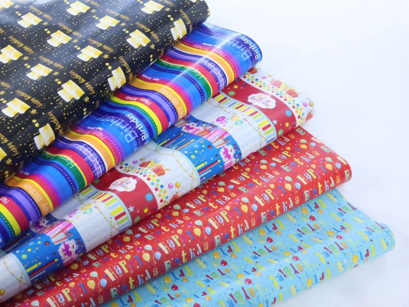 Birthday gift wrapping paper Assorted Birthday Print Gift Wrapping Paper