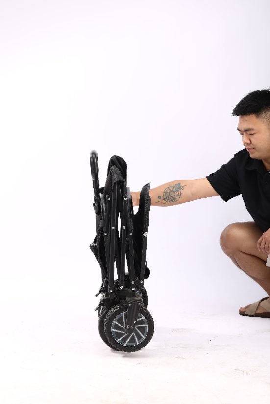 Outdoor utility wagon 10B Electric Rear Rack (for Black Scooter)