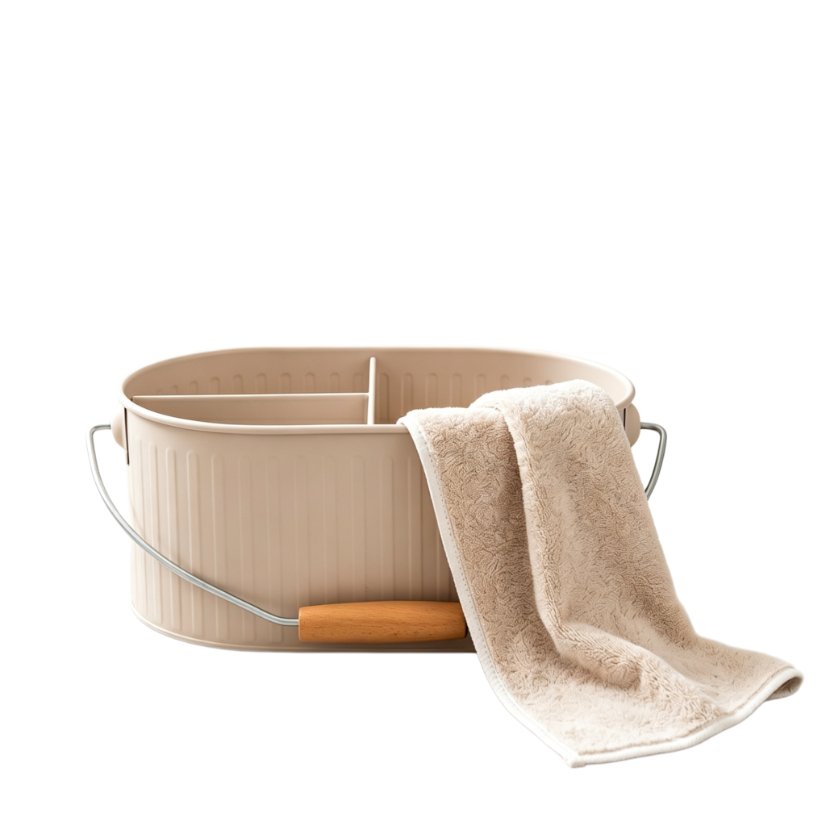 Buckets & Baskets Bathroom Metal Bucket