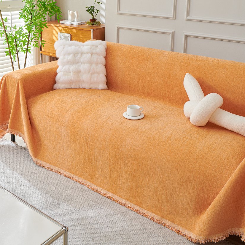 Waterproof Sofa Covers Solid Color Sofa Throw