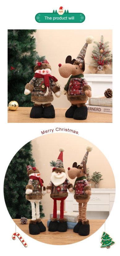 Christmas Doll Christmas Plush Dolls