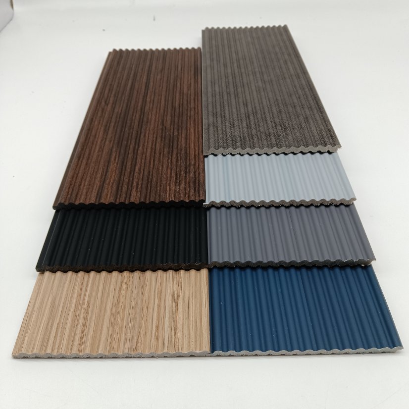 fluted wall panel PS Thin Fine Rib Fluted Wall Panel, 7mm Grooved Slat Board