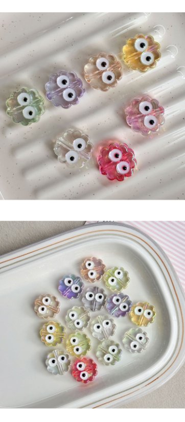 High-Quality UV Beads Cute cookie beads