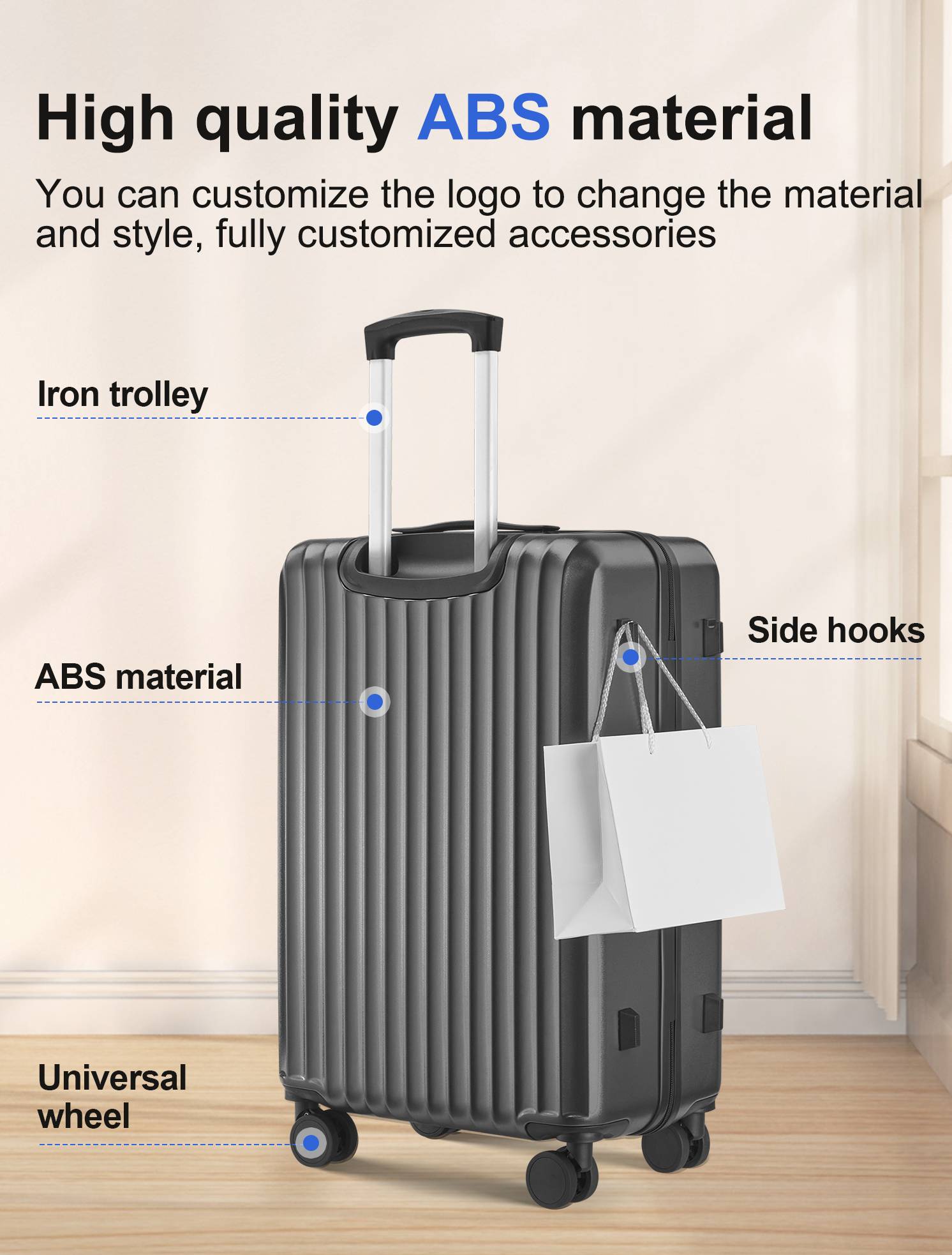 3 Piece Luggage Sets 6033