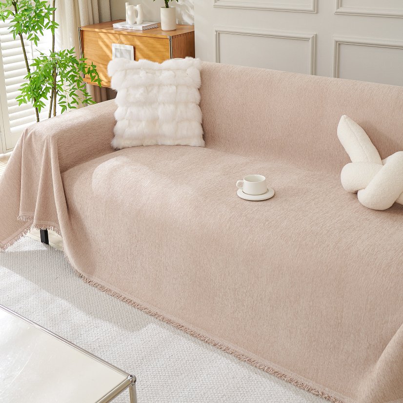 Waterproof Sofa Covers Solid Color Sofa Throw