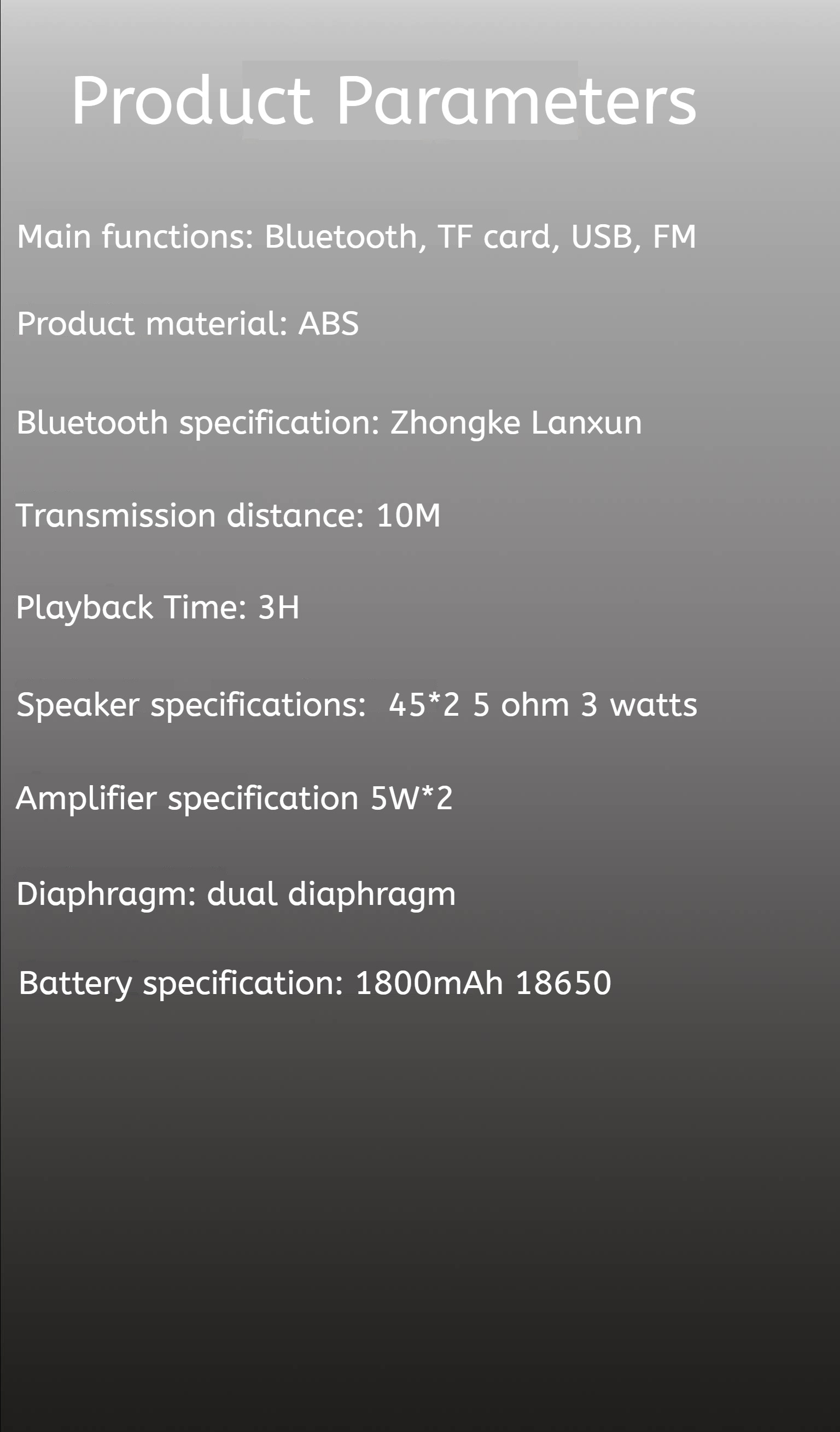 Portable Outdoor Bluetooth Speaker KP-812 Portable wireless bluetooth speaker