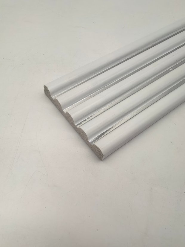 decor line PS Half-Round Fluted Molding, Concave-Convex Wave Decorative Trim