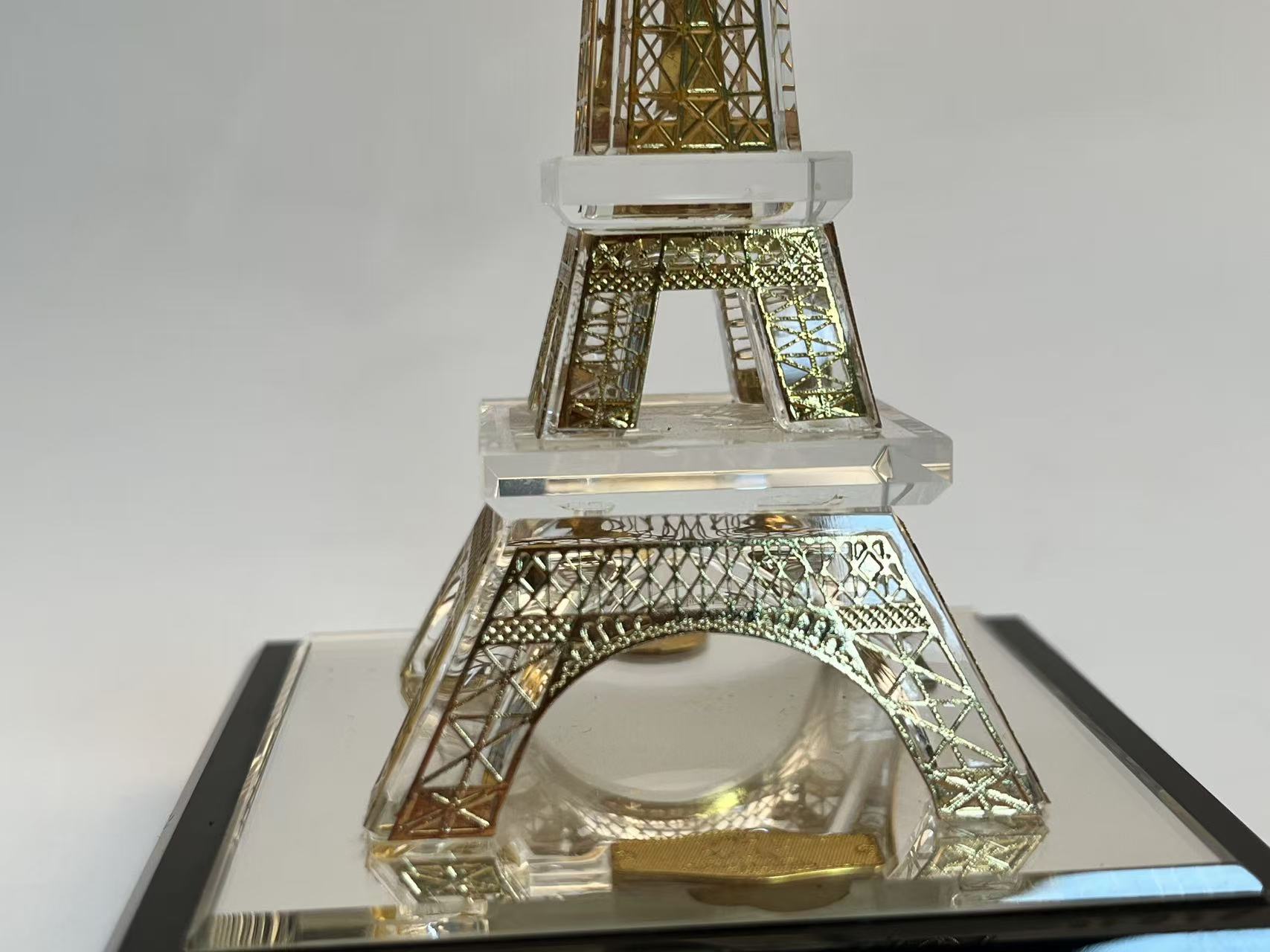 Crystal architectural model Crystal Eiffel Tower