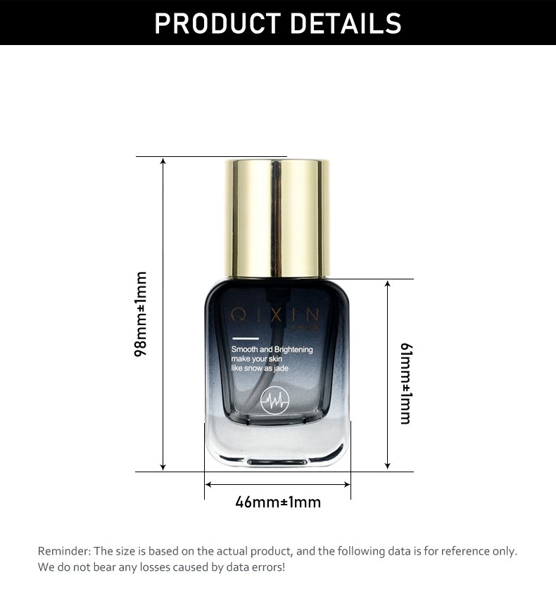 base de maquillaje líquida 30ml Square Thick-Base Foundation Bottle – Source Manufacturer 