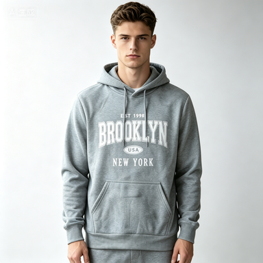 Outdoor Casual Men's BROOKLYN Graphic Pullover Hoodie