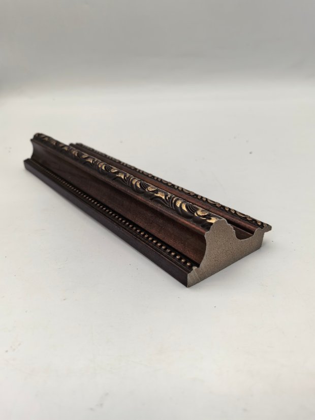 decor line PS Vintage Carved Picture Frame Molding, Antique Gold Gilded Decorative Trim