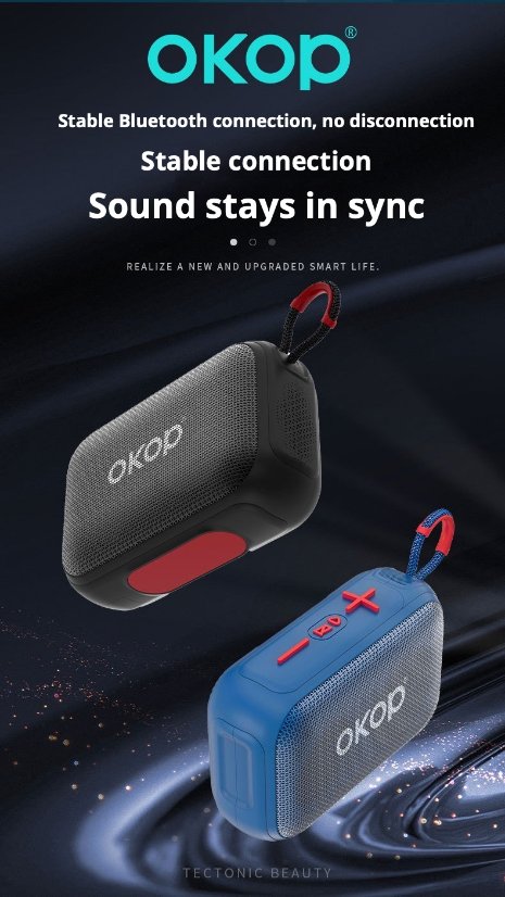 Portable Outdoor Bluetooth Speaker KP-814 portable wireless bluetooth speaker