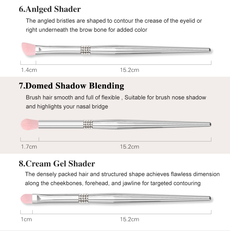 Daily brush set Makeup brush set 11pcs