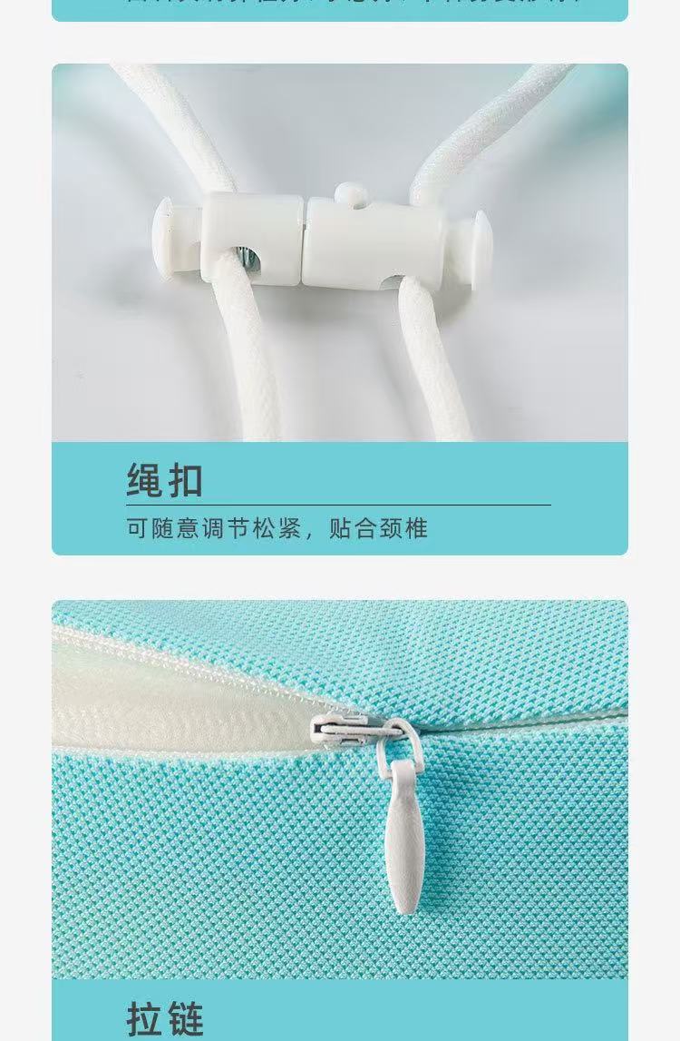 Travel Neck Pillows Portable Memory Foam Travel Neck Pillow with Carry Bag