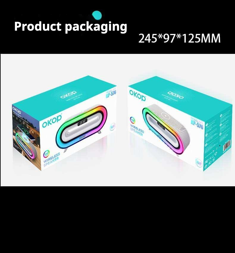Wireless Charging Bluetooth Speaker KP-576 Wireless Charging Bluetooth Speaker