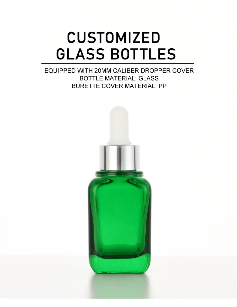 frasco cuentagotas 30ml Classic Square Dropper Bottle – Source Manufacturer