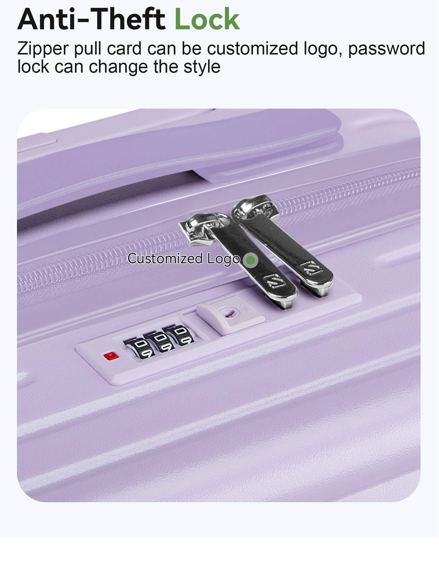 3 Piece Luggage Sets 6037