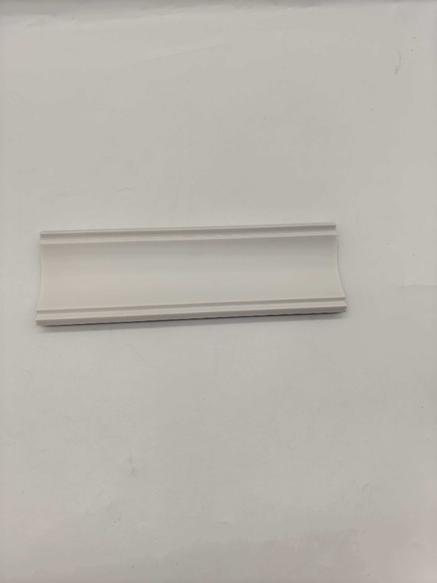 cornice PS Double Vertical Groove Double Interlock Wall Panel, Simple White Splicing Wall Slat
