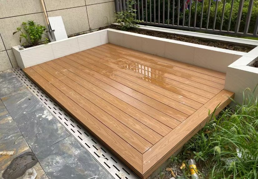 Wood-plastic composite (WPC) flooring Double-Sided Embossed Co-Extruded Decking