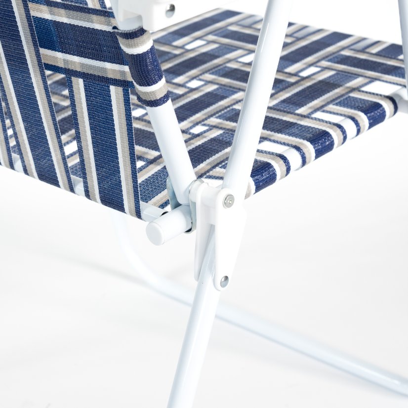 Beach Chair plastic arm rest PE binding tape chair