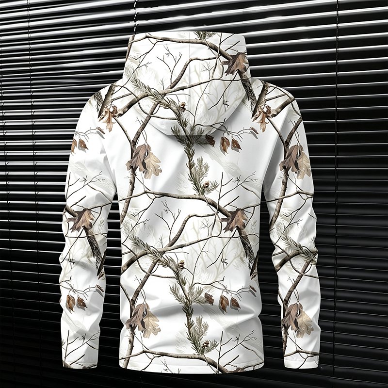 Stylish Men's Outerwear – Technical Shell Jackets TKA07 – Plus-Size Men's Outdoor Jacket
