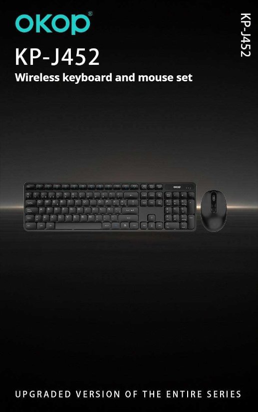 Mouse and keyboard KP-J452 Keyboard and mouse set