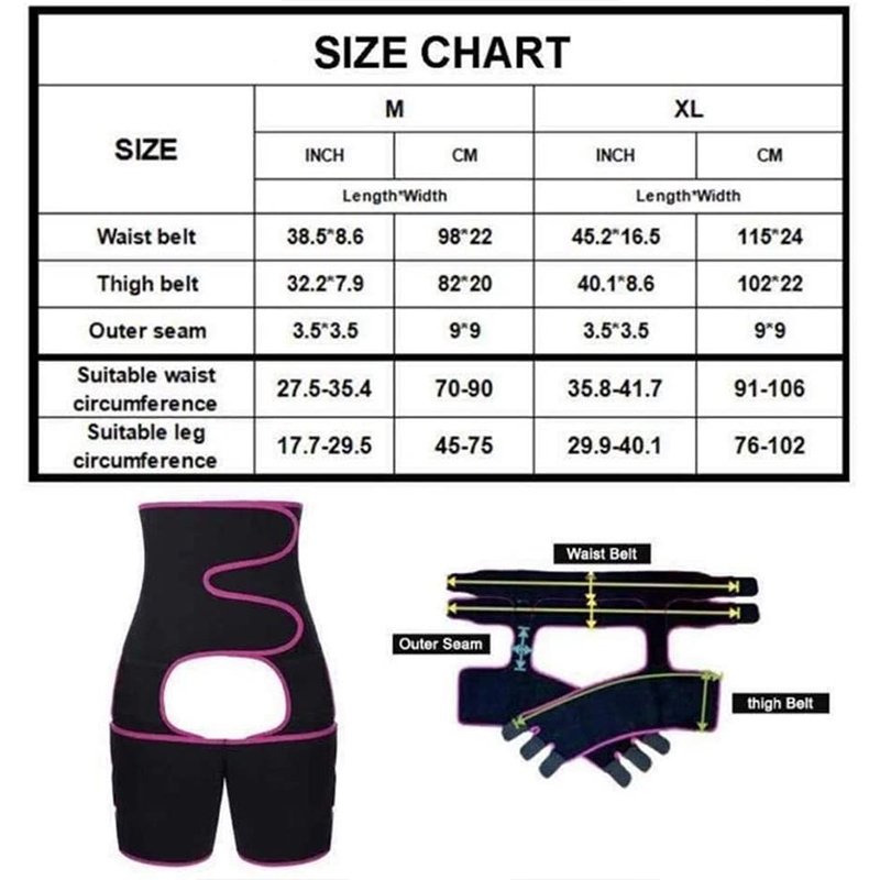 Waist Trainer High-waisted 3-in-1