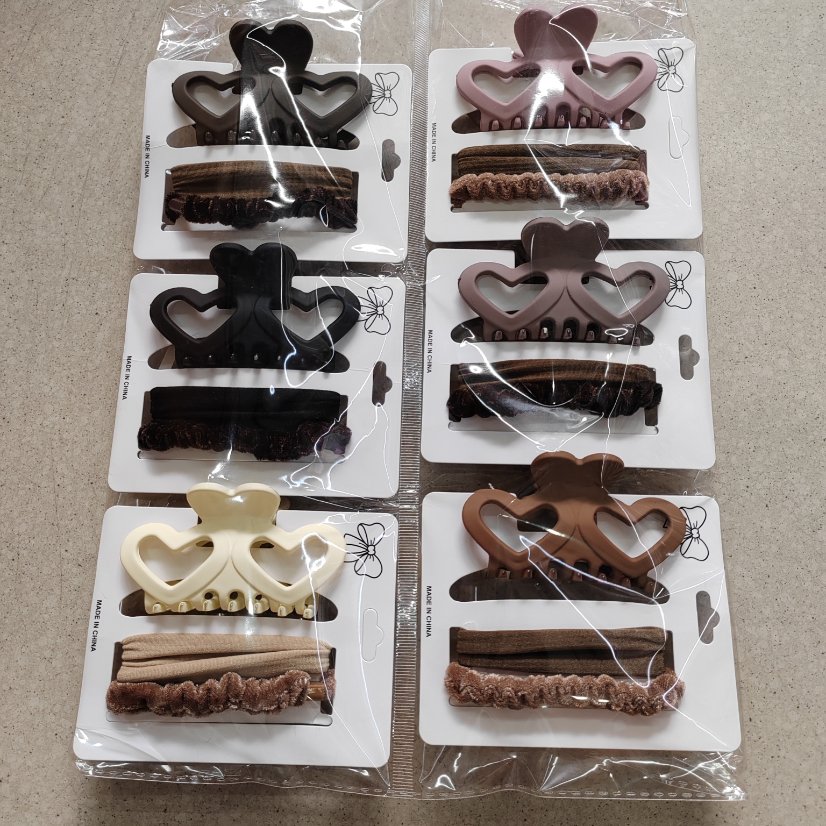 Set Hair Claw Clip Set