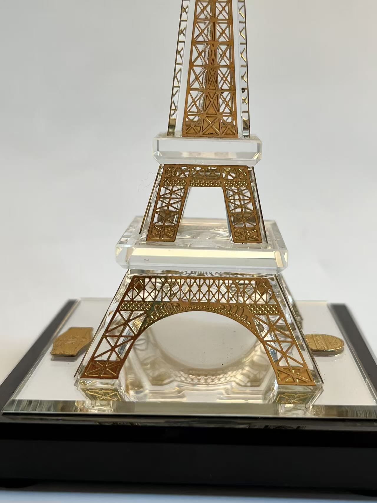 Crystal architectural model Crystal Eiffel Tower