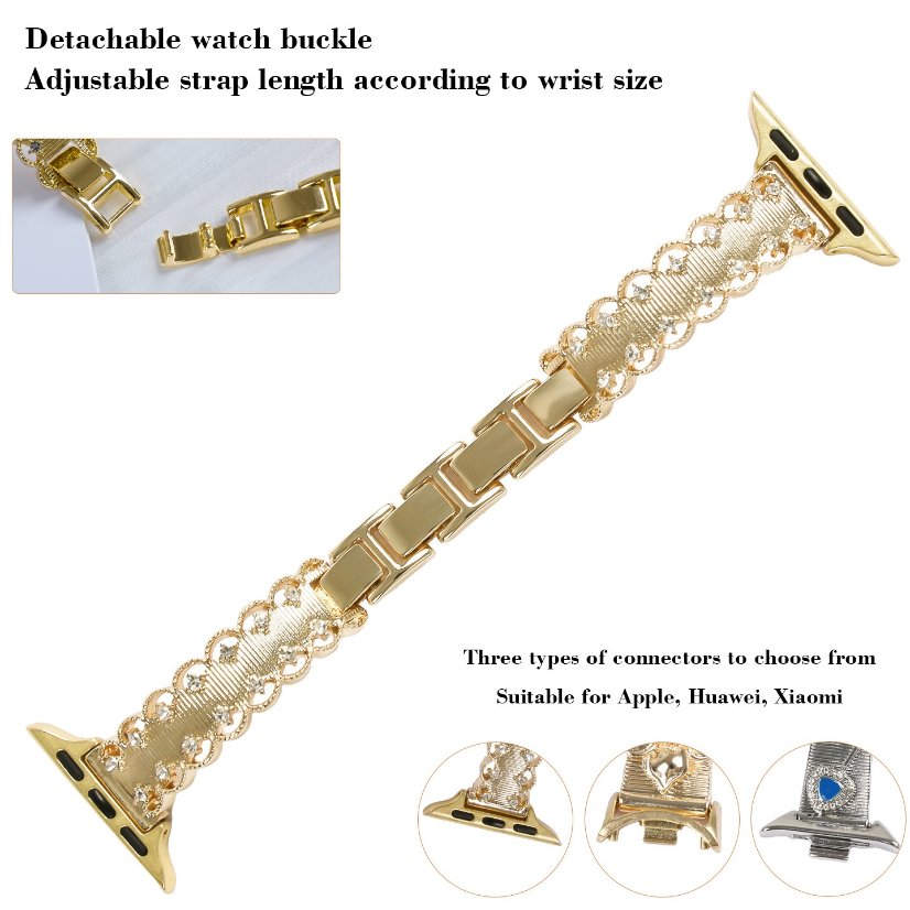Watch strap Lace Zircon Strap for Apple Watch All Series