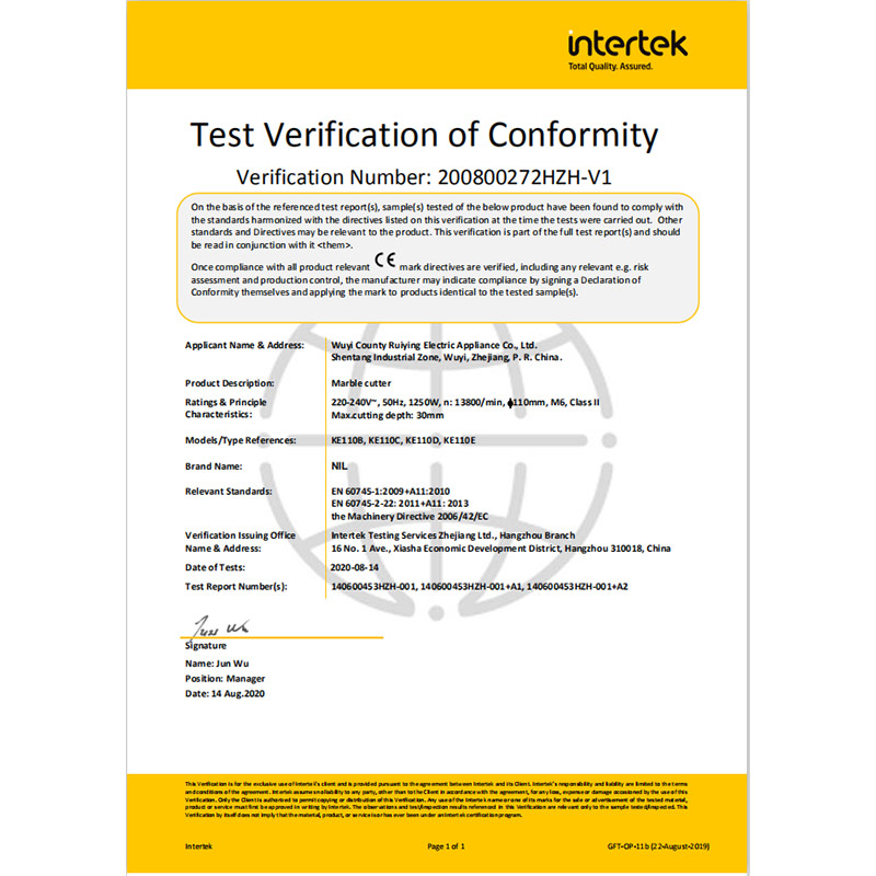 Certificate 6