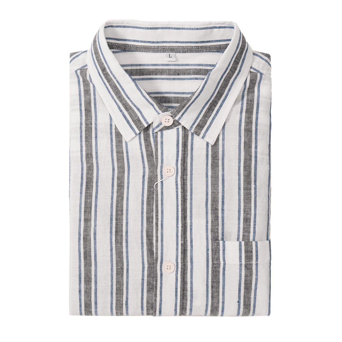 Linen Shirt Linen Stripe Shirt