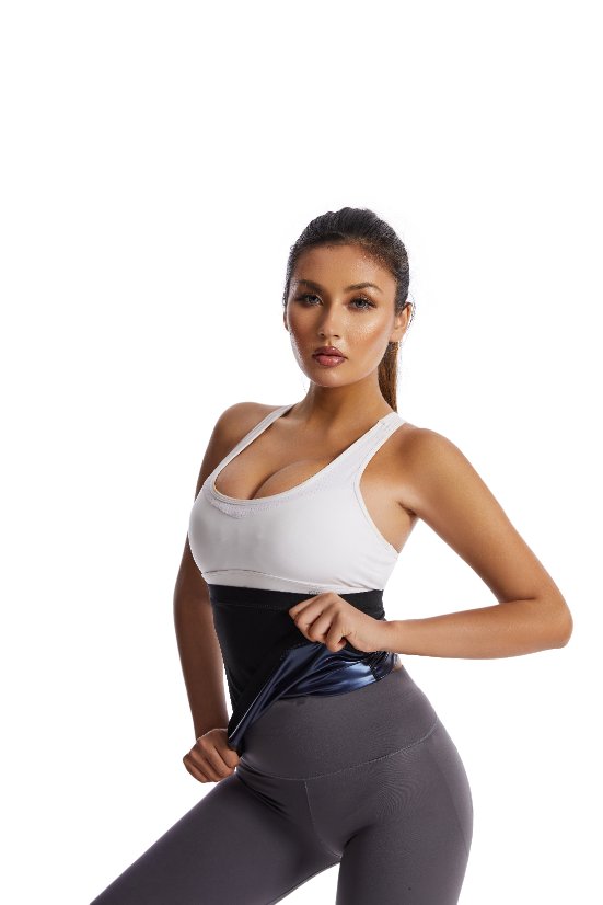Waist Trainer Sweat-Inducing Zippered Waist Belt