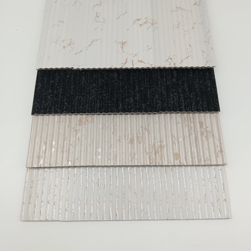 fluted wall panel Wide Size PS Fine Fluted Wall Panel, 30cm Narrow Groove Slat Board