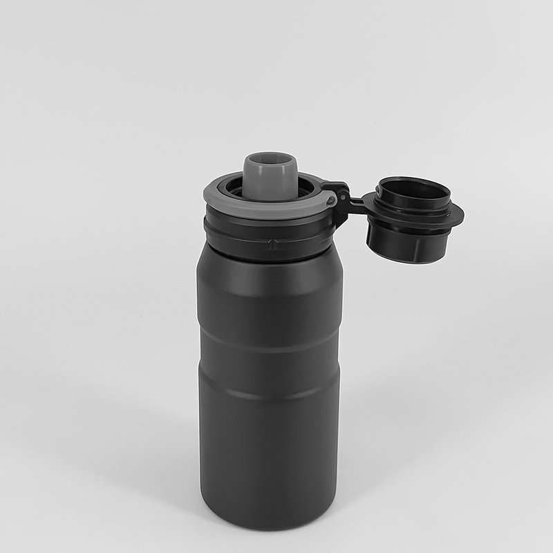 Stainless steel sports water bottle Dual-Spout 304 Stainless Steel Vacuum Water Bottle