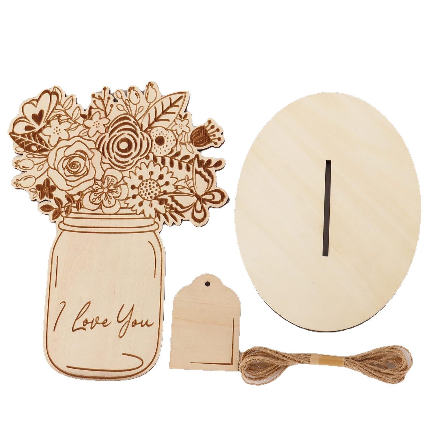 Holidays, gifts Mother's Day DIY Handmade Wooden Disc