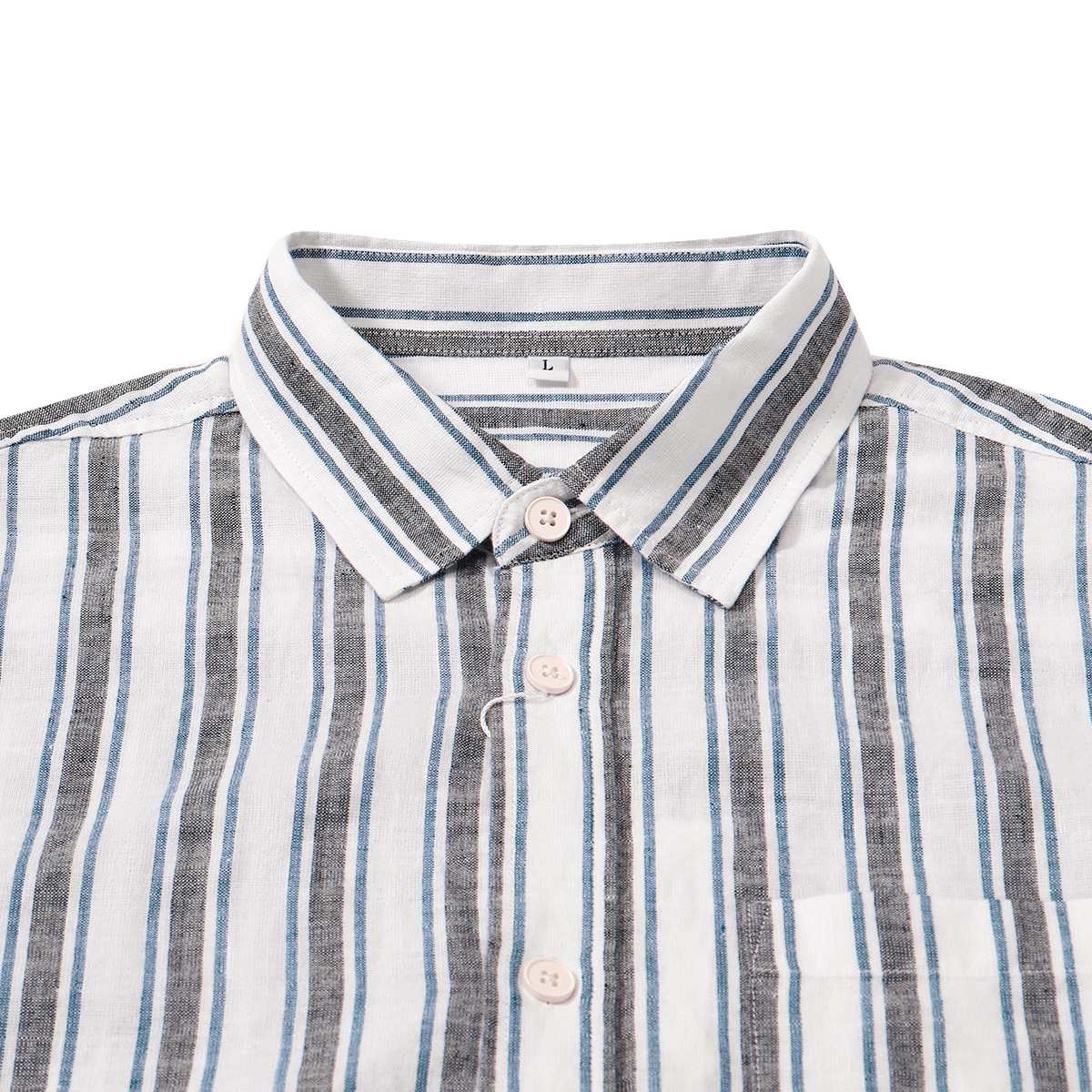 Linen Shirt Linen Stripe Shirt