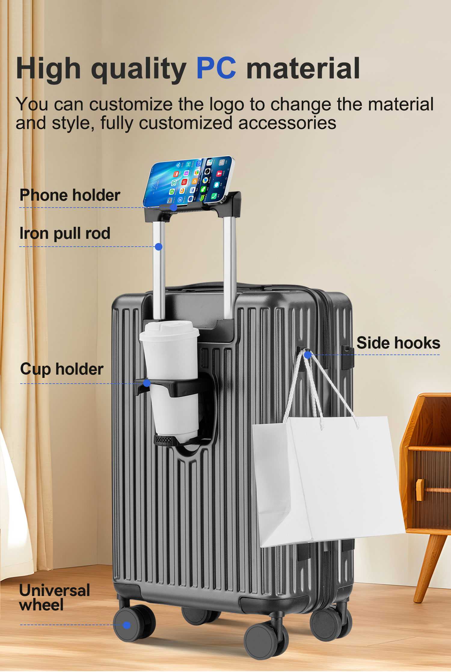 3 Piece Luggage Sets 6020