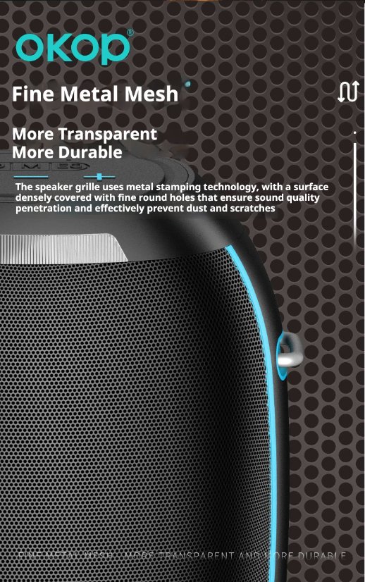 Karaoke Speaker System KP-8007 Wireless Microphon Bluetooth Speaker