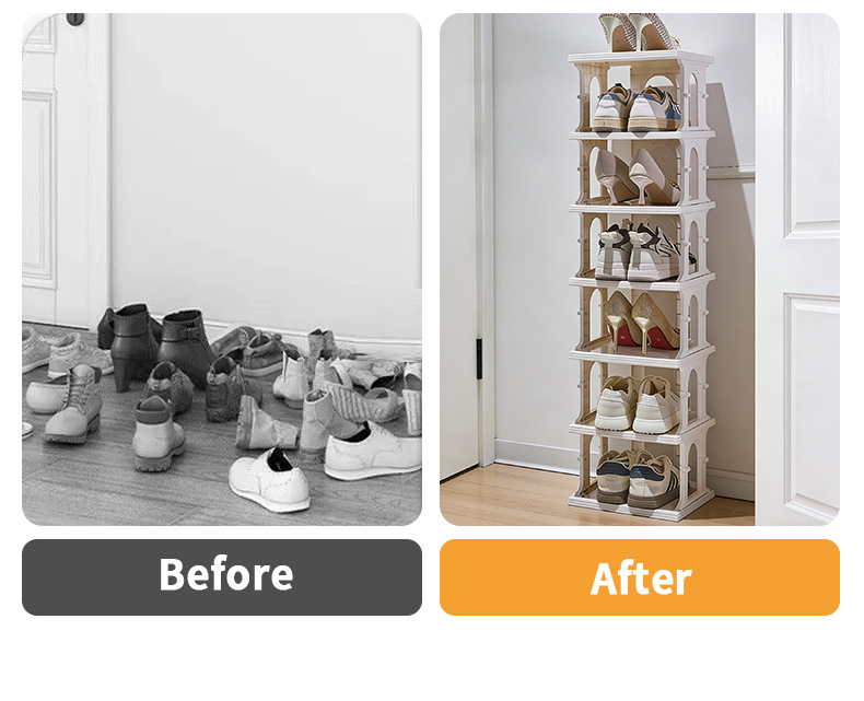 Multi-tier Tool-free Shoe Rack 多层免安装鞋架
