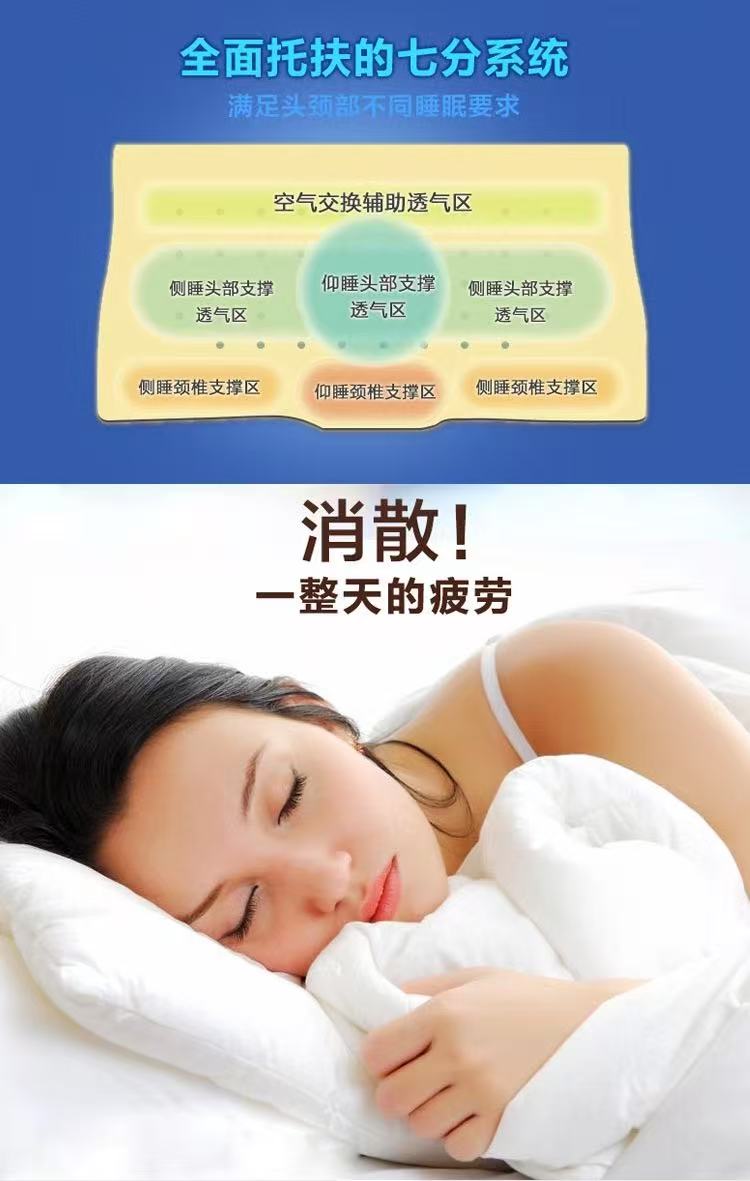 Sleeping Pillows Butterfly Cervical Memory Foam Neck Pillow
