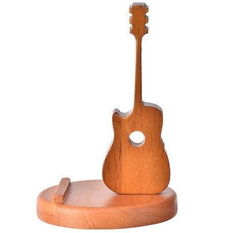 Holidays, gifts Personalized Phone Stand Solid Wood Violin